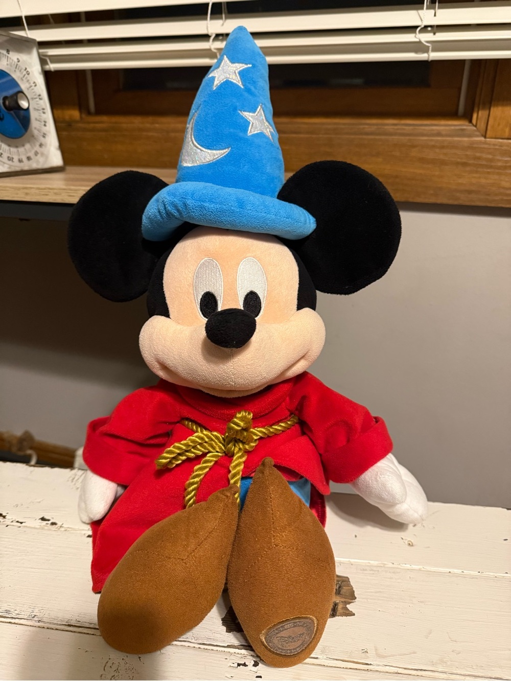 Original Authentic Disney Store Fantasia Sorcerers Apprentice Mickey Mouse Plush